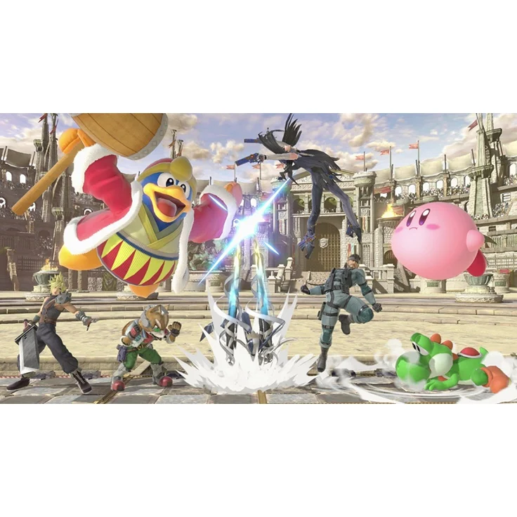 Nintendo Switch V1 Super Smash Bros. Ultimate Edition Grau 32GB Bundle inkl. Super Smash Bros. Ultimate (altes Modell) – Bild 7