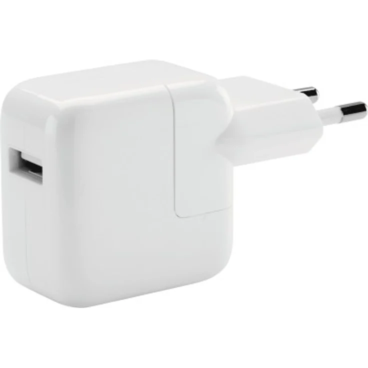 Apple MD836ZM/A 12W USB Power Adapter, geeignet für Apple iPad, Netzteil, weiß – Bild 1
