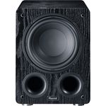 Magnat Alpha RS 8, Aktivsubwoofer mit 200 mm großer Membran und bis zu 160 Watt Leistung Schwarz Aktiv-Subwoofer mit 200 mm großer Membran und bis zu 160 Watt Leistung