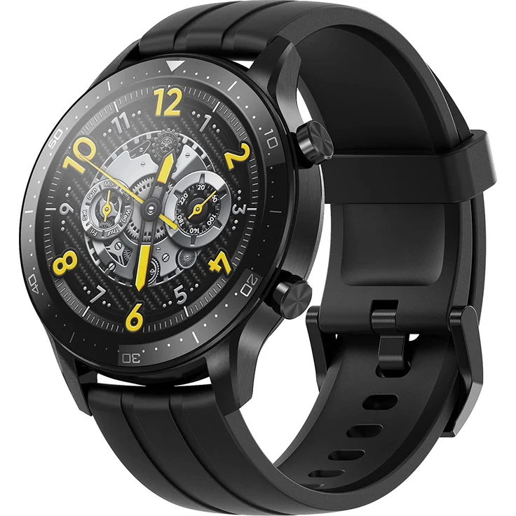 realme Watch S Pro Smartwatch Einheitsgröße, Edelstahlgehäuse, Schwarz – Bild 3