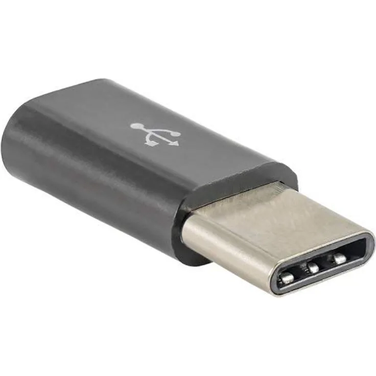 AKYGA AK-AD-46 USB typ C Stecker auf Micro USB B 2.0 Buchse Adapter Konverter