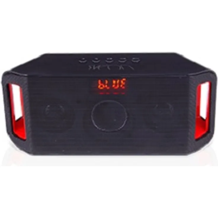 Sveon SON36_01 Bluetooth-Lautsprecher mit USB-MicroSD, MP3-Player und Radio, Schwarz