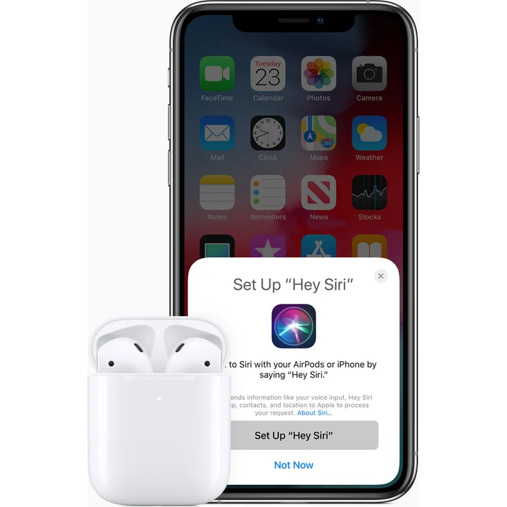 Apple AirPods (2. Generation) mit kabellosem Ladecase, True Wireless In-Ear Kopfhörer mit Bluetooth, Mikrofon, geeignet für iPhone, weiß (MRXJ2ZM/A) – Bild 13