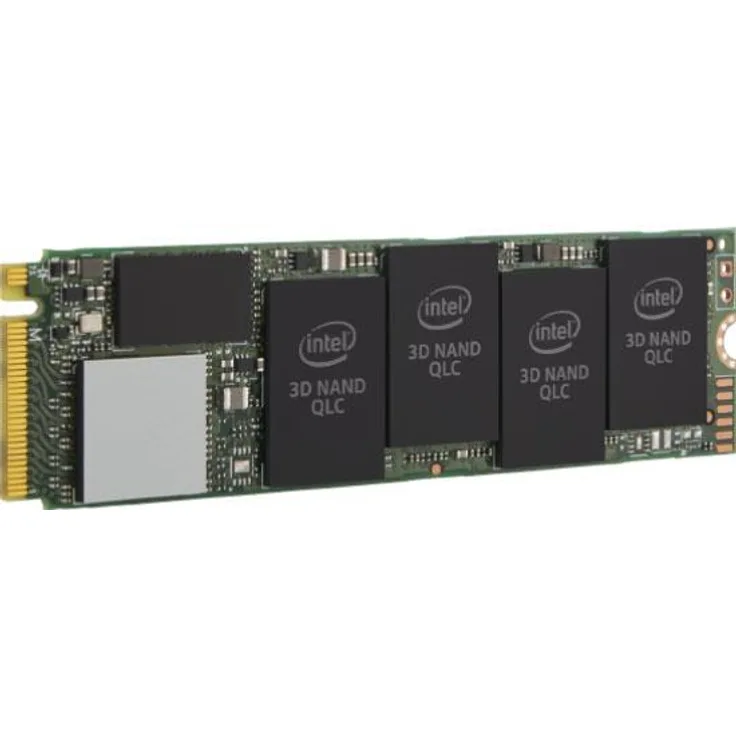 Intel Solid-State Drive 660p Series - Solid-State-Disk - verschlüsselt - 1 TB - intern - M.2 2280 - PCI Express 3.0 x4 (NVMe) - 256-Bit-AES (SSDPEKNW010T8X1)
