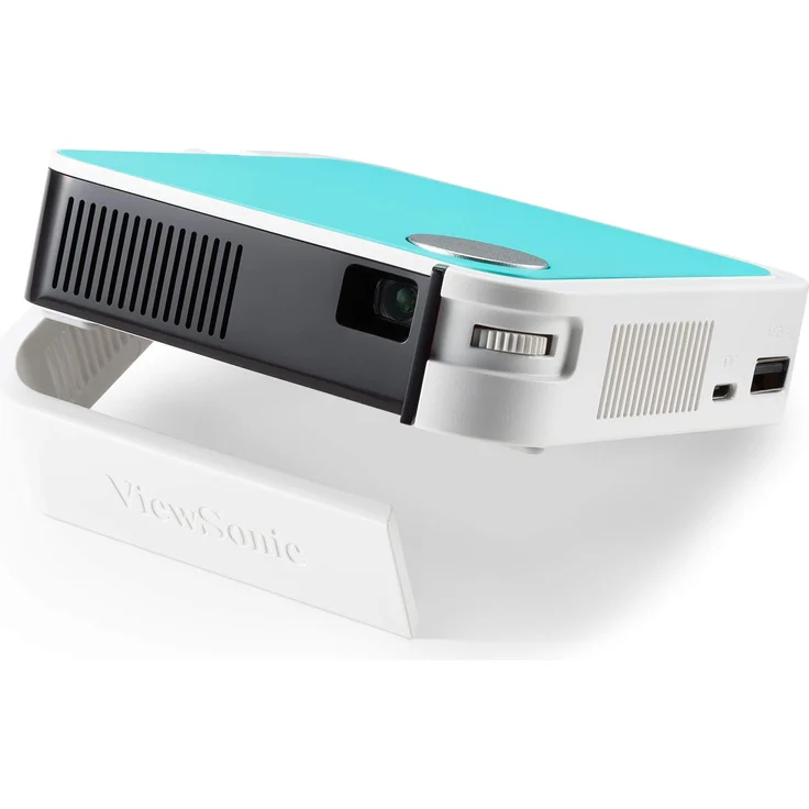 Viewsonic M1 Mini-Beamer, DMD/DLP, WVGA (854 x 480), Kontrast 5000:1, 250 ANSI-Lumen, Bildverhältnis 16:9, Bluetooth, silber – Bild 6