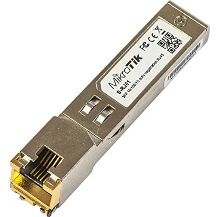 MikroTik RouterBOARD S-RJ01 SFP RJ45 10/100/1000M Kupfermodul