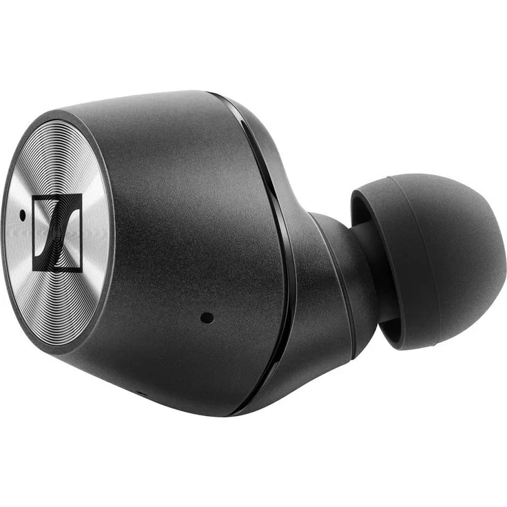 Sennheiser MOMENTUM Chrom, True Wireless In-Ear Kopfhörer, mit Bluetooth, Mikrofon, geeignet für Sport, spritzwassergeschützt, schwarz – Bild 6