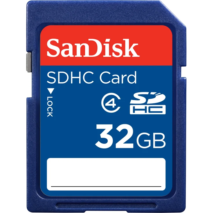 SanDisk SD SDHC 32GB Class 4 Speicherkarte – Bild 1