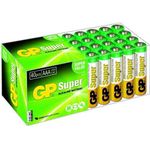 GP Batterien Micro AAA LR03 Vorratspack 40 Stück in der praktischen PET-Box, einzeln entnehmbar