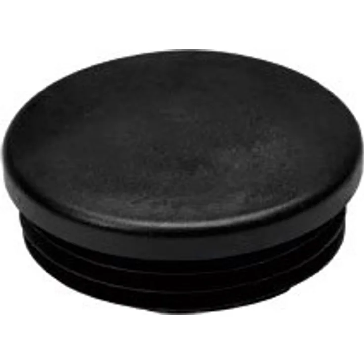 Riggatec Endkappe Schwarz für 50 x 3-4 mm Rohr Rund