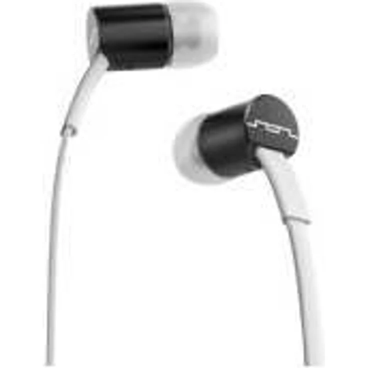 SOL Republic Jax In-Ear Kopfhörer, Geräuschisolierende, kabellose Ohrhörer mit Mikrofon + 1-Knopf-Steuerung, hochwertiger Klang mit kräftigem Bass, 4 Ohrstöpselgrößen für ideale Passform, black – Bild 1