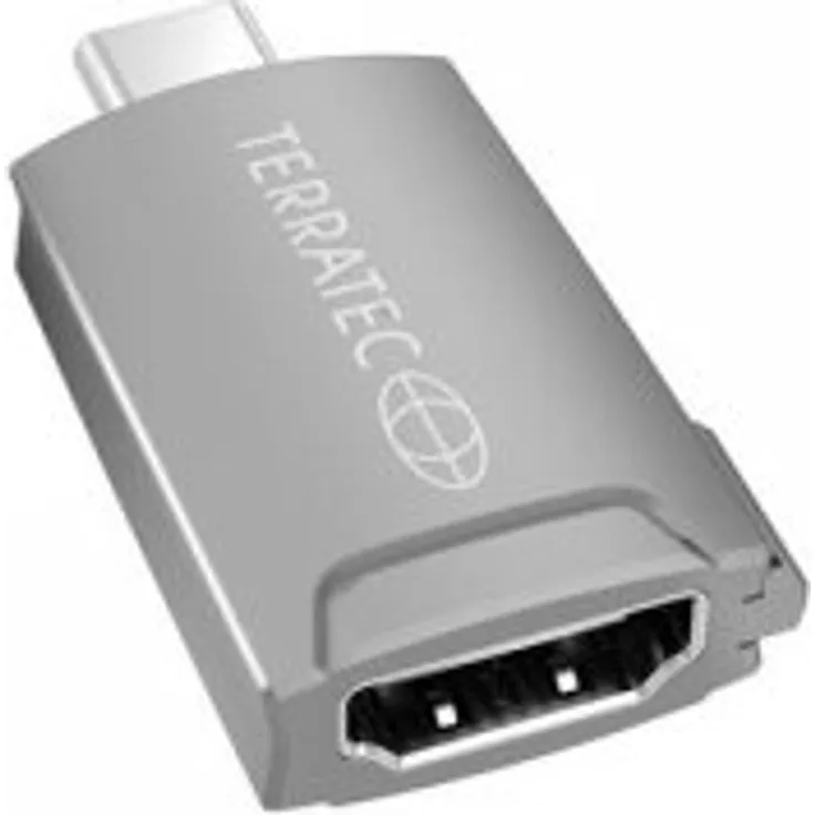 TERRATEC Connect C12 - Videoschnittstellen-Converter - HDMI / USB - USB-C (S) bis HDMI (W)