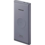 Samsung EB-U3300 Induktive Powerbank (Type-C), geeignet für Smartphones/Tablets/Kameras/MP3-Player, 10000 mAh, grau
