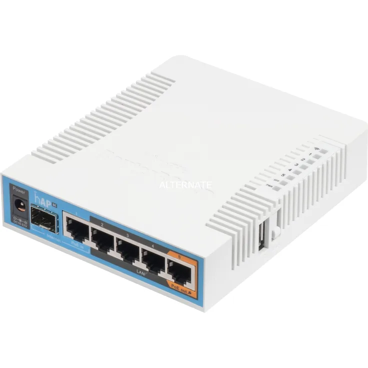 MikroTik RB962UiGS-5HacT2HnT Access Point, weiß