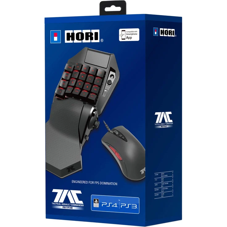 Hori TAC Tactical Assault Commander Pro Type M2 Schwarz (PS4-119E) (PS3, PS4) – Bild 1