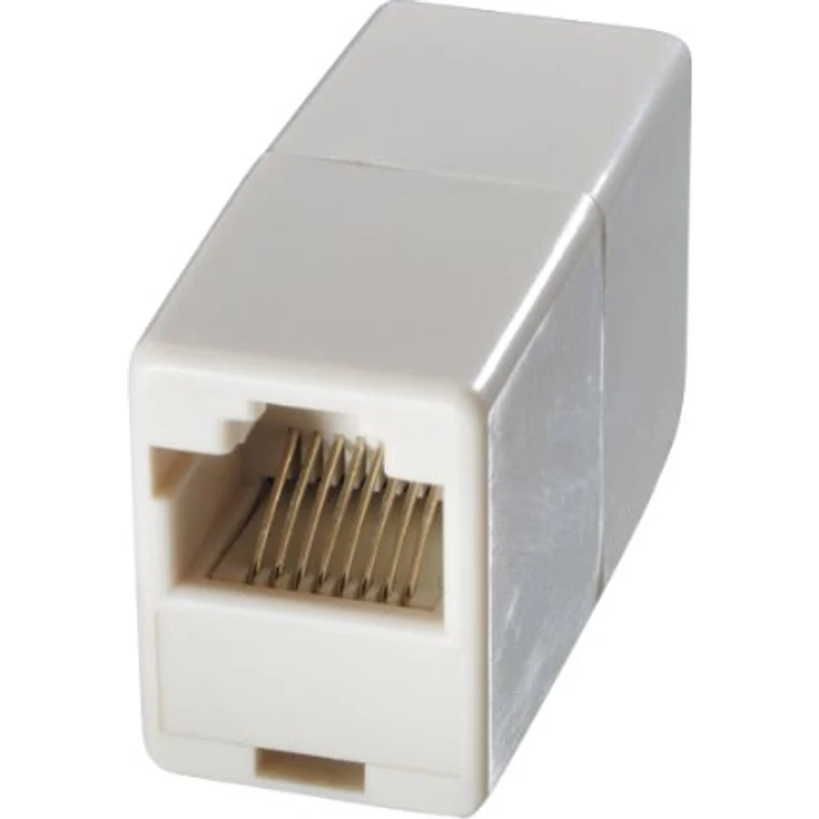 Vivanco ISDN Doppelkupplung zur Verlängerung von Anschlusskabeln