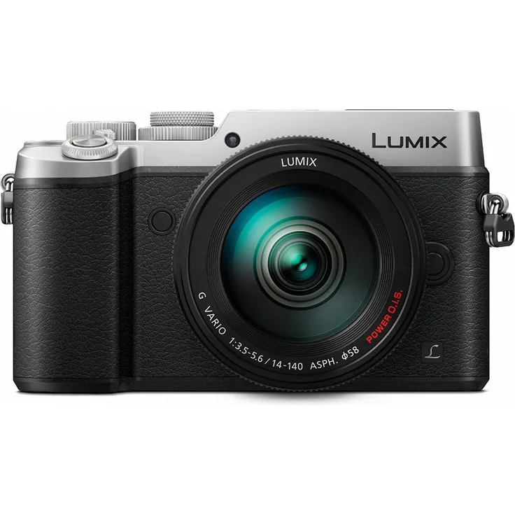 Panasonic Lumix DMC-GX8 silber Kit 14-140 mm f/3.5-5.6 Lumix G Vario ASPH OIS