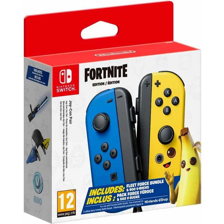 Nintendo Joy-Con 2er Set Fortnite Edition Blau, Gelb (10006957) (Switch) – Bild 2