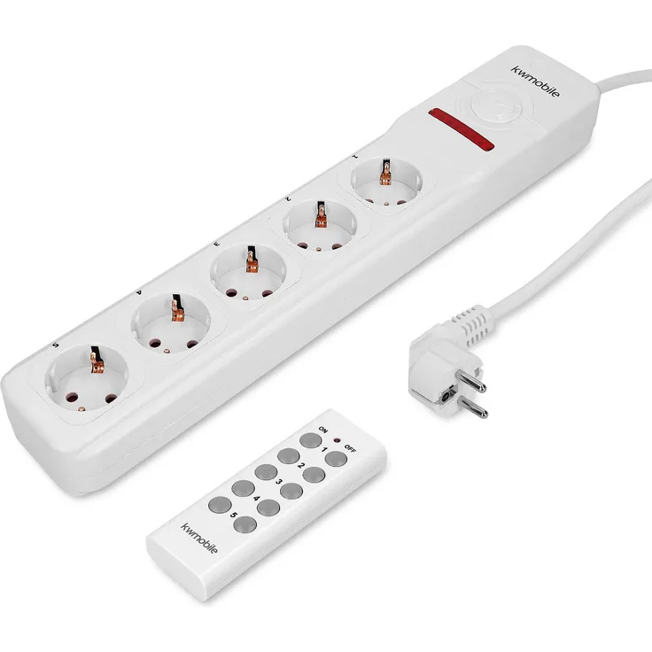 Funk-Steckdosenleiste 5fach