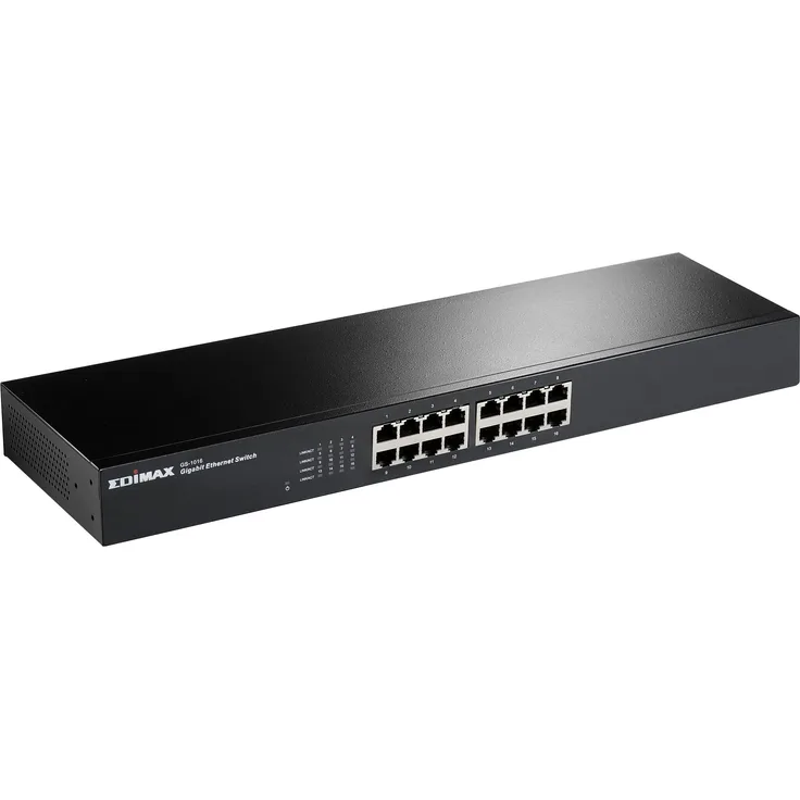 Edimax Rackmount Gigabit Switch mit 16-Ports