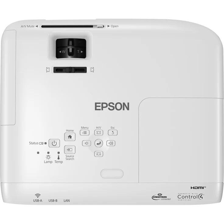 Epson EB-X49 Business-Beamer, LCD, XGA (1024 x 768), Kontrast 16000:1, 3600 ANSI-Lumen, Bildverhältnis 4:3, weiß – Bild 4