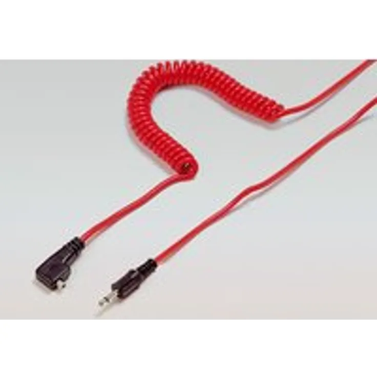 Kaiser 1409 - Signalkabel (10 m, PC, 6.35mm, Male Connector-Male Connector, Schwarz, Rot)