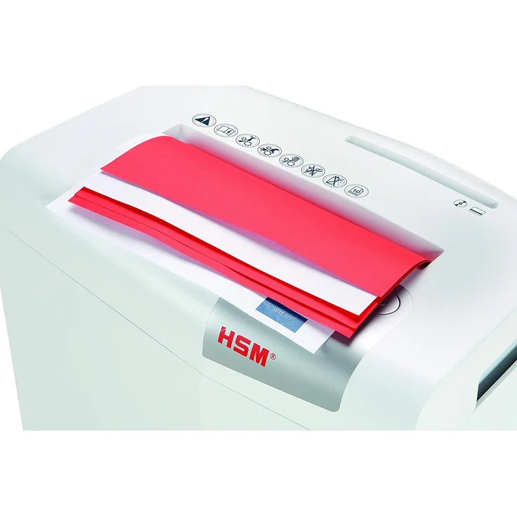 HSM shredstar X10 Aktenvernichter, Sicherheitsstufe P-4, 10 Blatt (Partikelschnitt) mit CD-Schredder – Bild 4