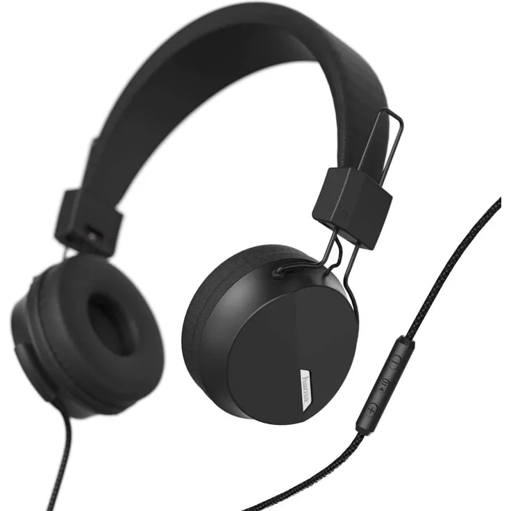 Hama 00184045 Over-Ear-Kopfhörer, mit Mikrofon, schwarz