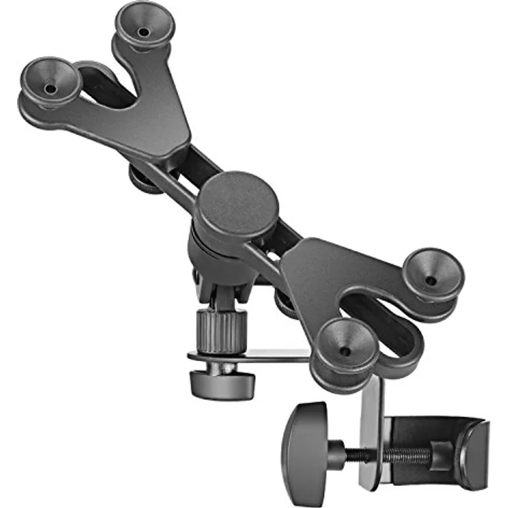 Neewer 15,2-27,9 cm Verstellbare Musik Mikrofon Ständer Tablet Halterung mit 360 Grad drehbar Halter für Apple iPad Pro Air Mini Google Nexus Samsung Galaxy