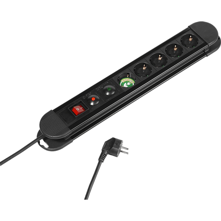 VIVANCO 5fach Steckdosenleiste