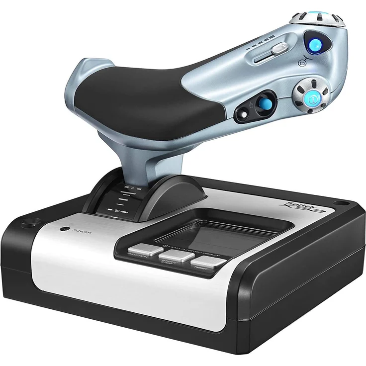 Logitech X52 Hotas Schwarz, Silber (945-000006) (PC) – Bild 6