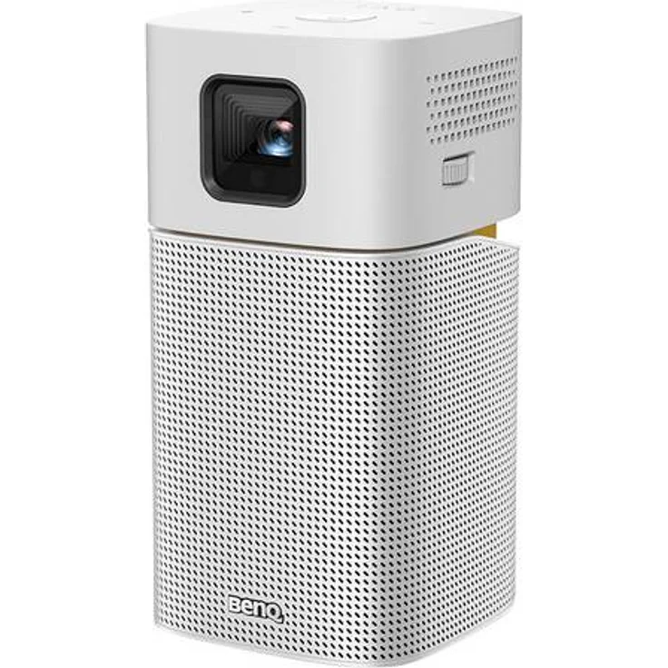 BenQ GV1 Mini-Beamer, DLP, WVGA (854 x 480), Kontrast 100000:1, 200 ANSI-Lumen, Bildverhältnis 16:9, WLAN, silber – Bild 4