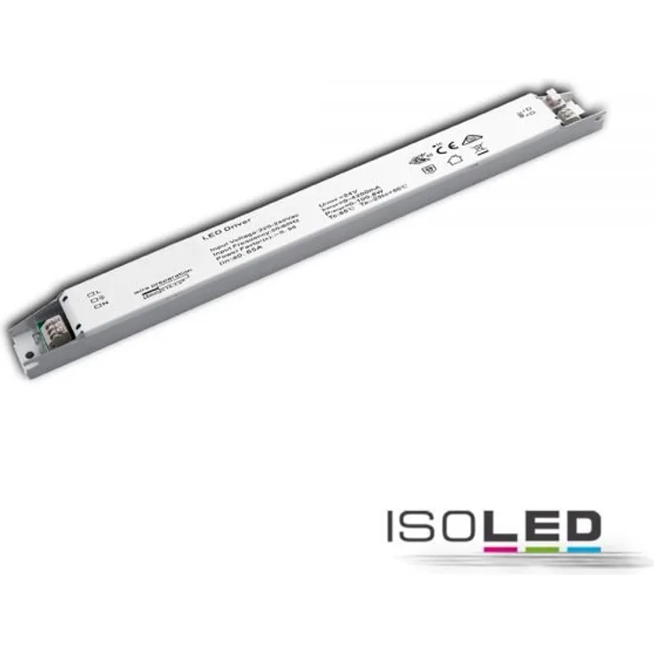 LED Trafo 24V-DC, 0-100W, slim