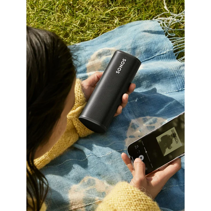 Sonos Roam Shadow Black Bluetooth-Lautsprecher, wasserdicht, schwarz – Bild 10