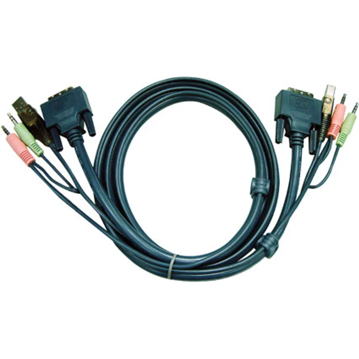 Atem 2L-7D02UI Video- - USB- - Audio-Kabel, USB, DVI, 3,5mm Stereo, 1,8m