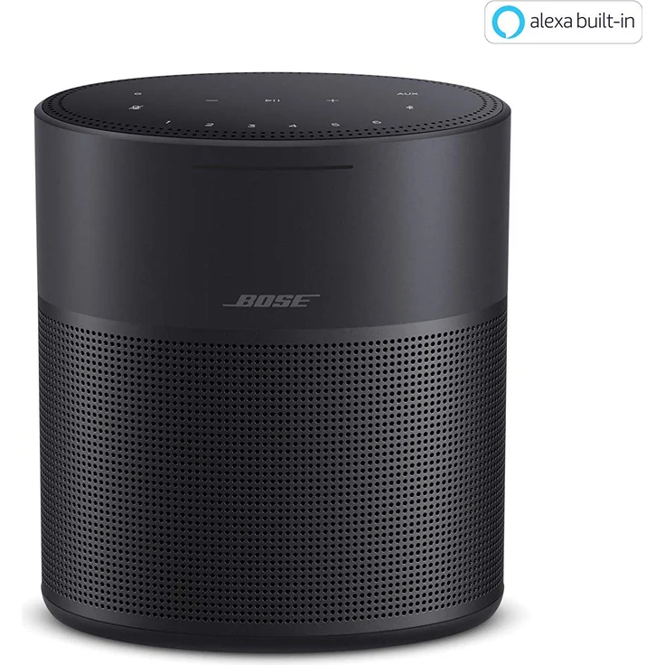 Bose Home Speaker 300 Streaming-Lautsprecher mit Amazon Alexa / Google Assistant - Deezer, Amazon Music, Spotify, TuneIn - schwarz – Bild 2