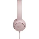 JBL Tune500 Alexa-Integration On-Ear-Kopfhörer mit Mikrofon, pink