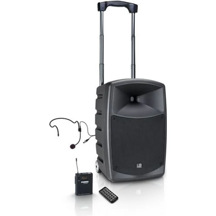 LD Systems Roadbuddy 10 mit Headset B5 Funkfrequenz 584 - 607 MHz – Bild 1