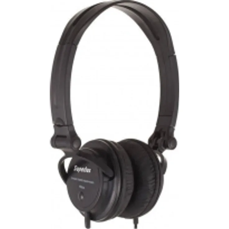 Superlux HD572 Schwarz Ohraufliegend Kopfband - Kopfhörer (Ohraufliegend, Kopfband, Verkabelt, 20-20000 Hz, 2 m, Schwarz)