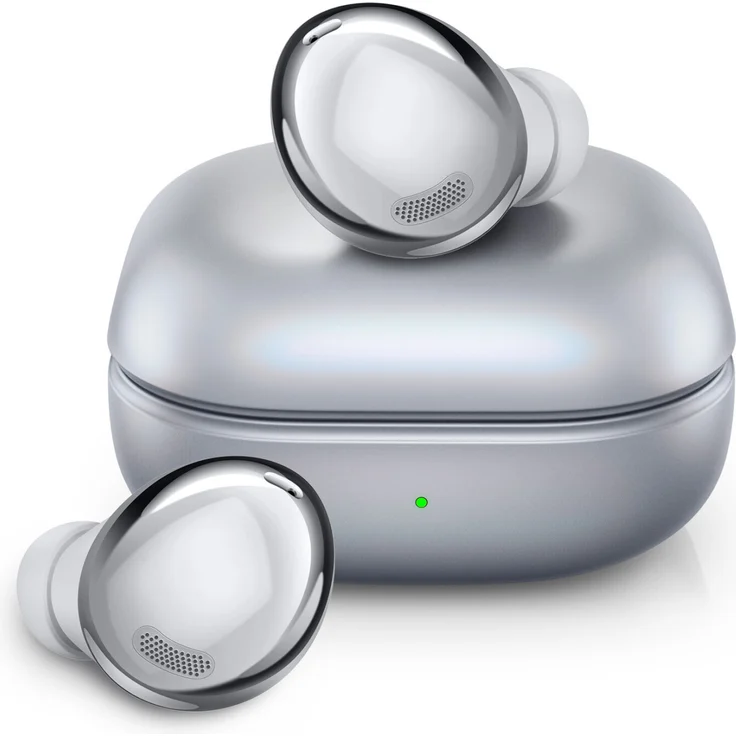 Samsung Galaxy Buds Pro SM-R190 Phantom Silver, In-Ear Kopfhörer, mit Bluetooth, Mikrofon, Noise Cancelling, silber – Bild 7