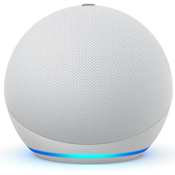 Amazon Echo Dot (4. Generation), Smarter Lautsprecher mit Alexa, Weiß