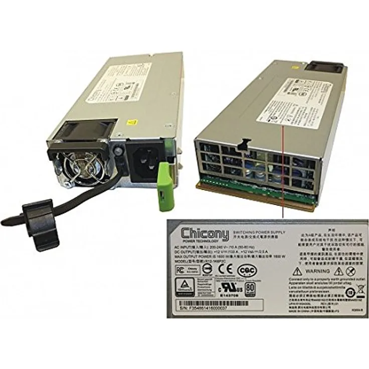 Fujitsu S26113-F5295-L160 1600W 1U Edelstahl (S26113-F5295-L160)