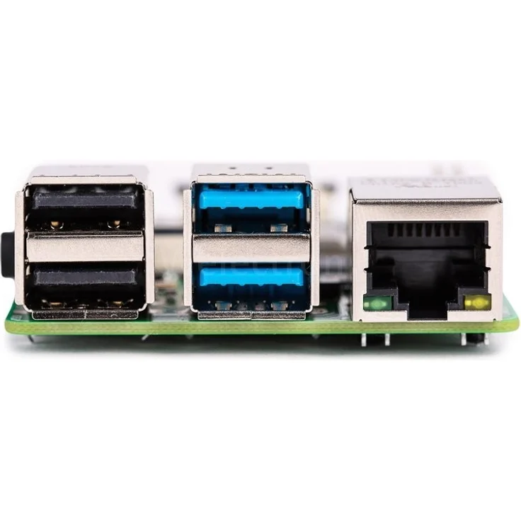 Raspberry Pi 4 Modell B, 4 GB, ARM-Cortex-A72 4 x, 1,50 GHz, 4 GB RAM, WLAN-ac, Bluetooth 5, LAN, 4 x USB, 2 x Micro-HDMI – Bild 3