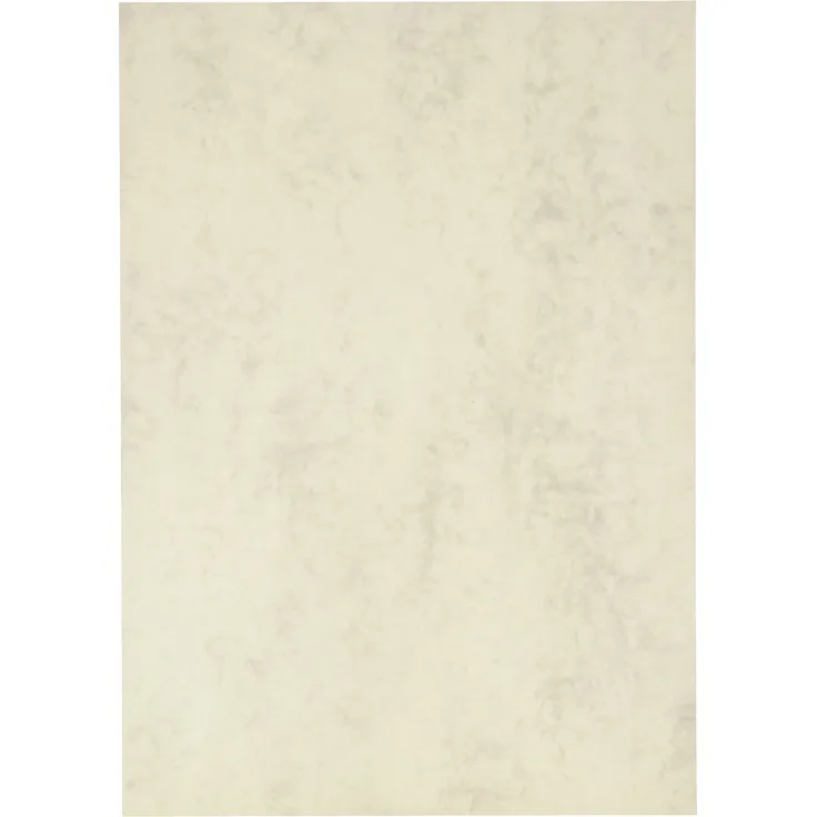 BRUNNEN 105141280 Universalpapier - Multifunktionspapier Marmor (A4, 160 g-m², 25 Blatt, marmoriert) grau