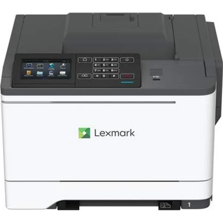 Lexmark CS622de - Laserdrucker, Farbe, Auflösung: 2400 x 600 dpi, Druckgeschwindigkeit (S/W): 38 S/min, Papierzufuhr: 250 Blatt (42C0090)