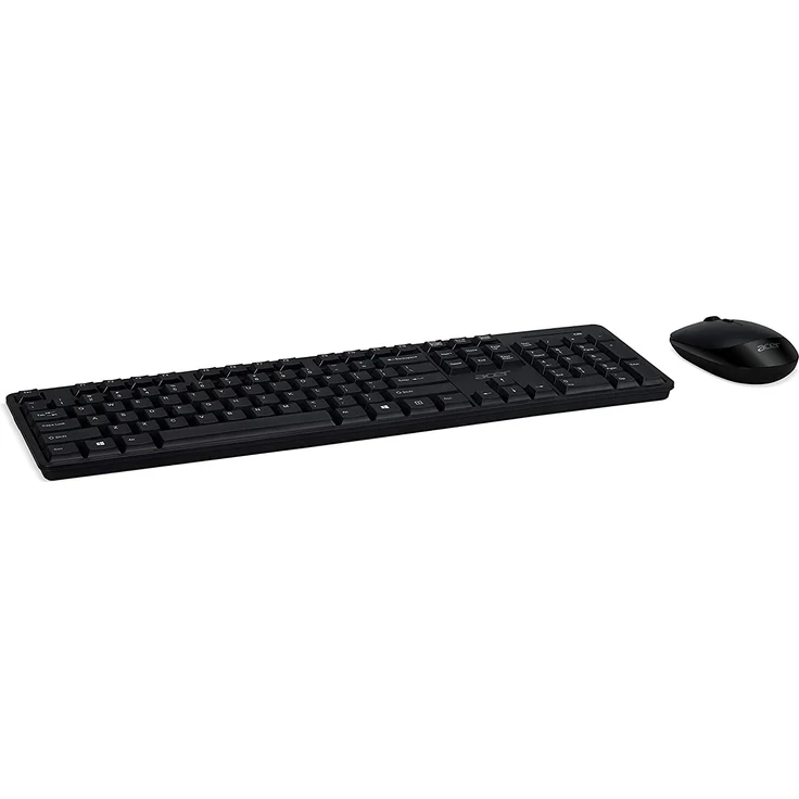 Acer AAK940 - Tastatur-und-Maus-Set - kabellos - Deutsch QWERTZ - Schwarz - retail (GP.ACC11.00C) – Bild 2
