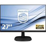 Philips 273V7QJAB-00 68 cm (27 Zoll) Monitor (VGA, HDMI, 5ms Reaktionszeit, DisplayPort, 1920 x 1080, 60 Hz, mit Lautsprecher) schwarz