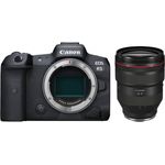 Canon EOS R5 Vollformat Systemkamera - Gehäuse (spiegellos, 45 MP, 8K-RAW-Video, 5-Achsen Bildstabilisator, 8 cm (3,2 Zoll) LCD II, WLAN, Bluetooth, USB 3.1, Dual Pixel CMOS AF II) schwarz inkl. RF 28-70mm f2 L USM