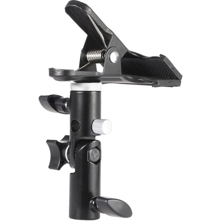 "Andoer Metall Klemme Reflektor mit 5/8"" Licht stehen Anlage 1/4"" auf 3/8"" Schraube Swivel Mount Adapter für Foto-Studio-Reflektor & Hintergrund"