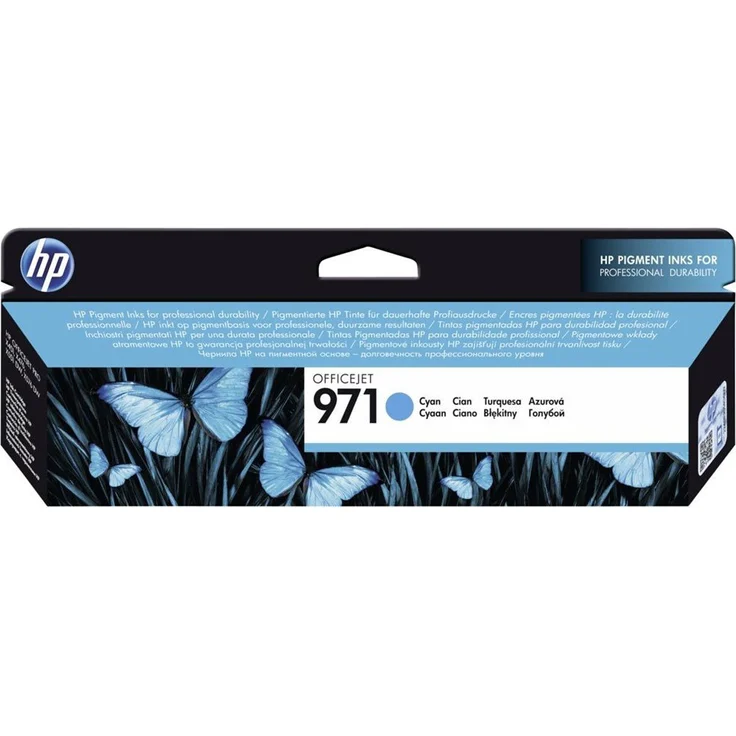 HP 971 Cyan Original Tintenpatrone – Bild 1